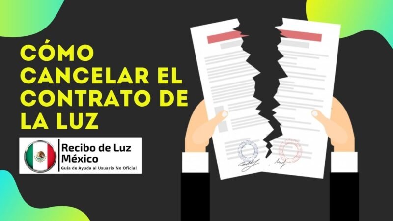 Requisitos Para Dar De Baja Un Medidor De Luz Cfe