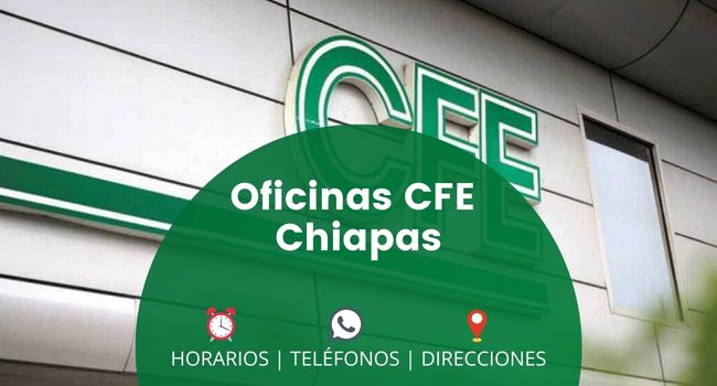 OFICINAS CFE Chiapas