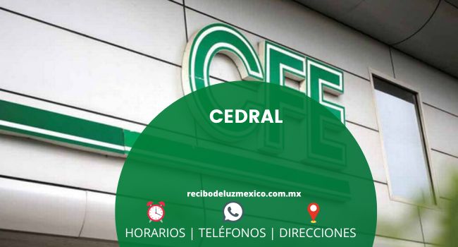 Oficinas CFE en Cedral