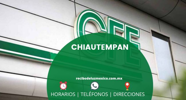 Oficinas CFE en Chiautempan