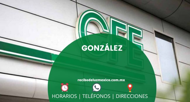 Oficinas CFE en González