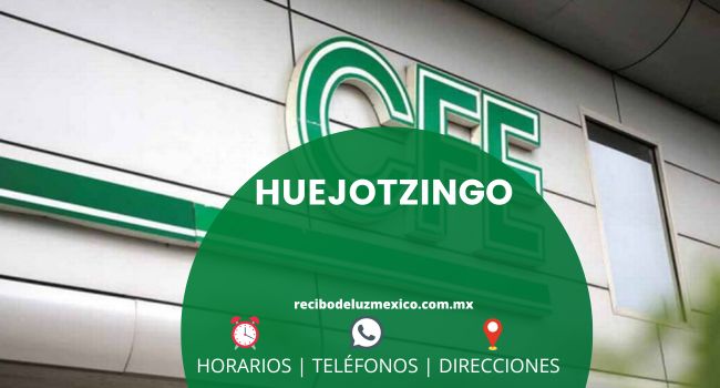 Oficinas CFE en Huejotzingo
