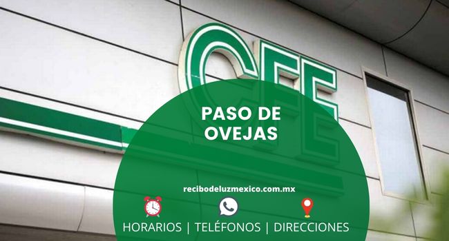 Oficinas CFE en Paso de Ovejas