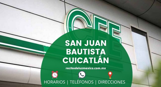 Oficinas CFE en San Juan Bautista Cuicatlán