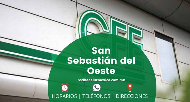 Oficinas CFE en San Sebastián del Oeste