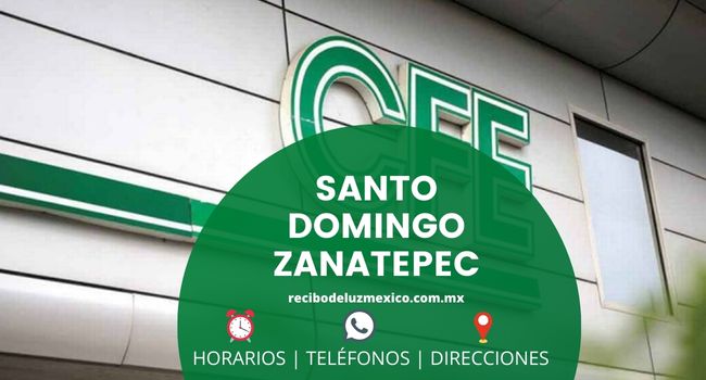 Oficinas CFE en Santo Domingo Zanatepec