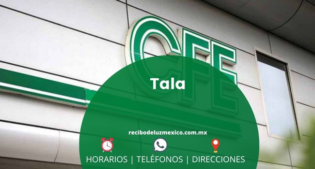 Oficinas CFE en Tala