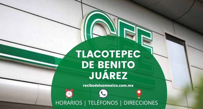 Oficinas CFE en Tlacotepec de Benito Juárez