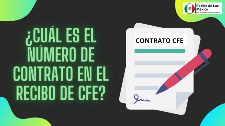 numero de contrato cfe