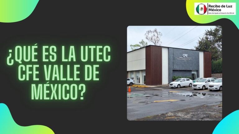 cfe utec valle de mexico